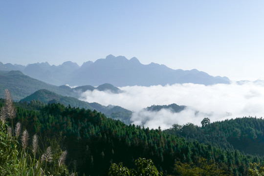 南丹山云海雾海风光