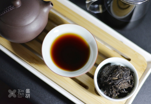 云南沱茶摄影陈年年老沱茶