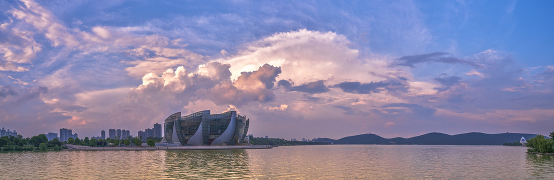 徐州云龙湖全景图