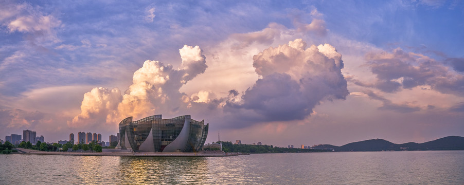 徐州云龙湖全景图