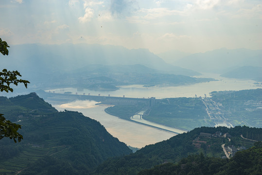 三峡工程全景