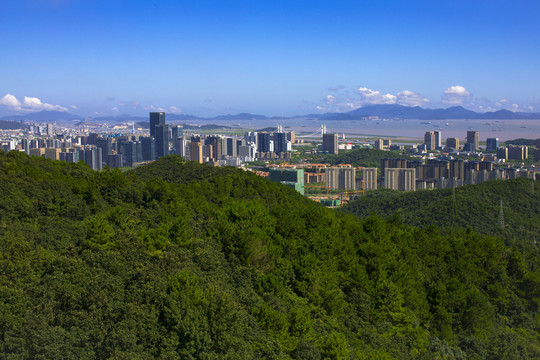 舟山市临城全景