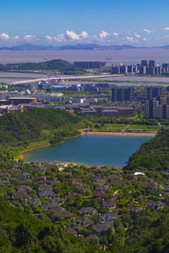 舟山市临城全景