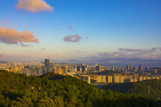 舟山市临城全景