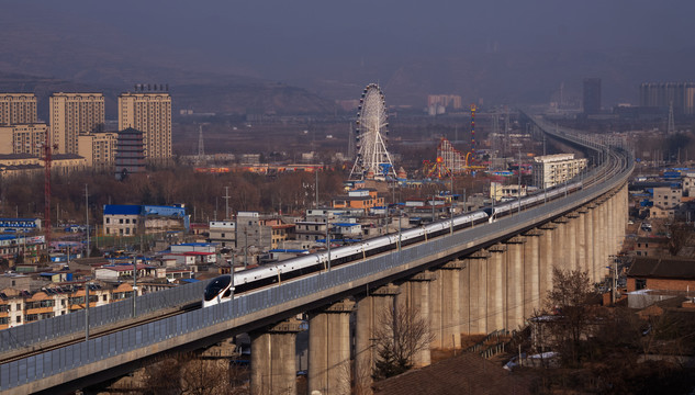 天水市麦积区马跑泉高铁特大桥