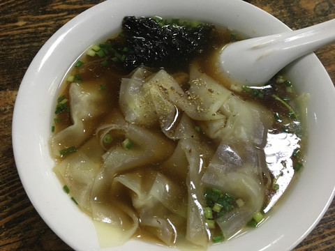 馄饨特写