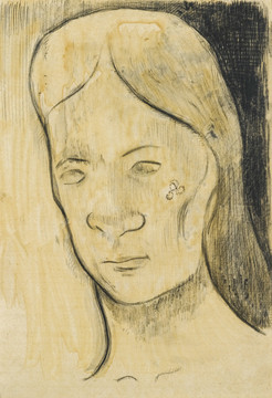 保羅·高更憂悶的女孩