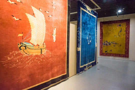 海上丝路贸易地毯展览
