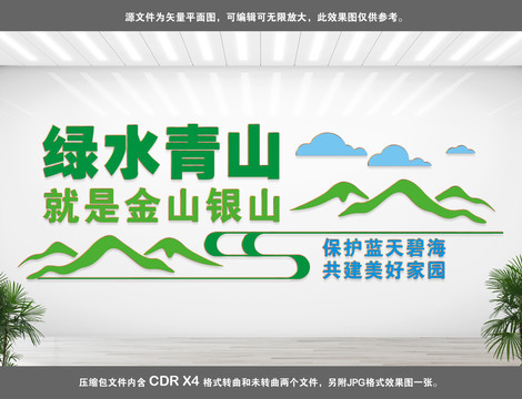 綠水青山就是金山銀山