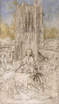 扬·凡·艾克圣母素描画