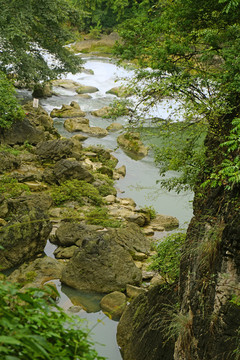 贵州天星桥河谷喀斯特地貌及河流