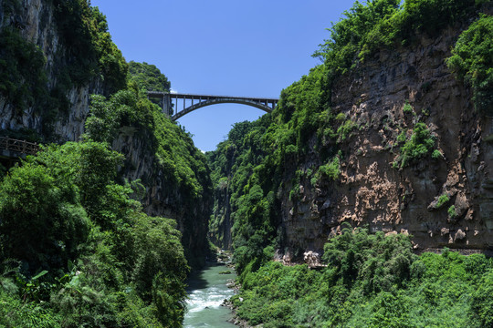 贵州兴义地球的伤疤马岭河大峡谷