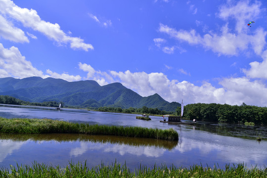 碧海蓝天大九湖