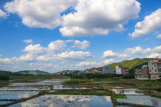 山水田园风光