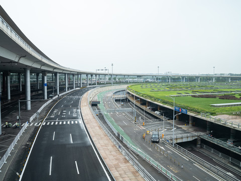 首都机场3号楼行车通道