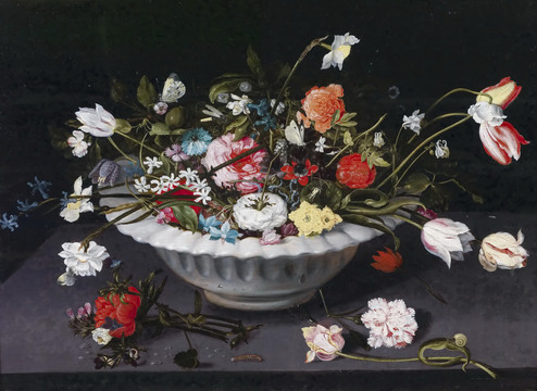 彼得·勃鲁盖尔花束花卉油画