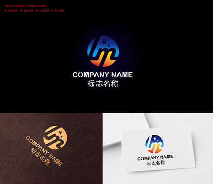 LM字母logo