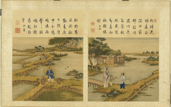 陳枚耕織圖