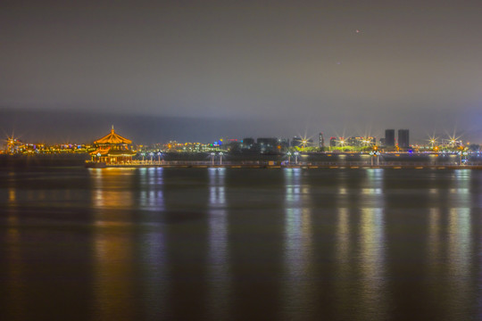 青岛夜景风光