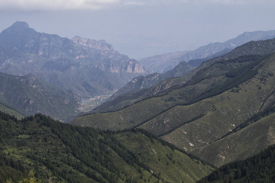 五台山北台顶