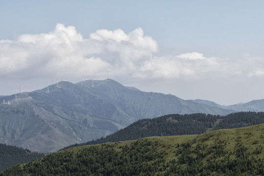 五台山北台顶