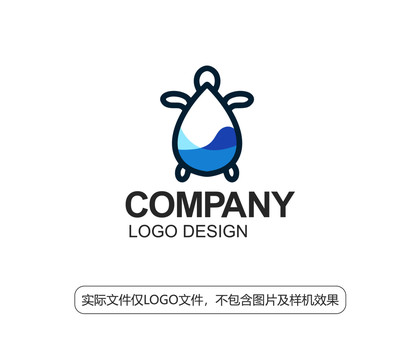 水滴乌龟LOGO