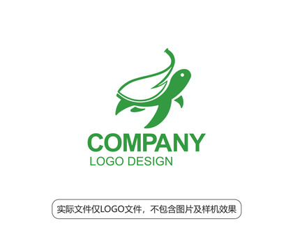 乌龟绿叶龟LOGO