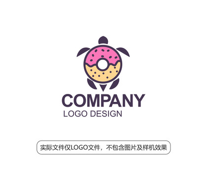 甜甜圈乌龟LOGO