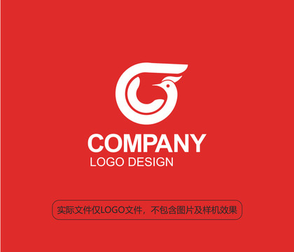 啄木鸟G字母logo