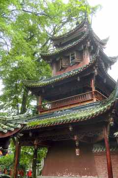 青城山后山泰安寺