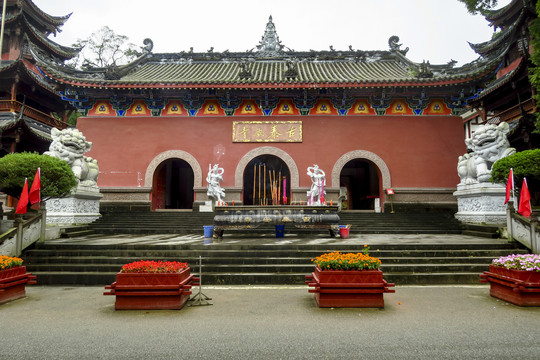 青城山后山泰安寺