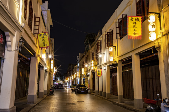 老潮州街景老潮州街景夜景