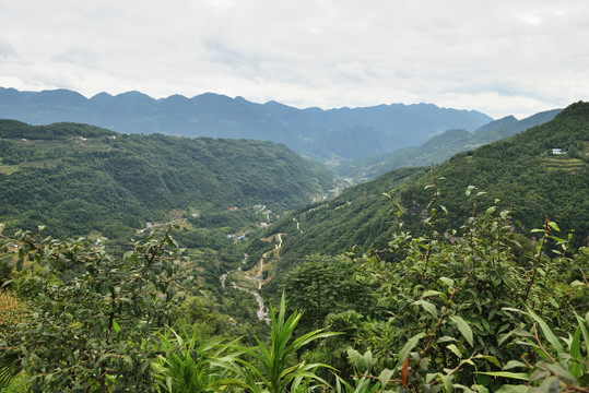 湖北长阳山区风光