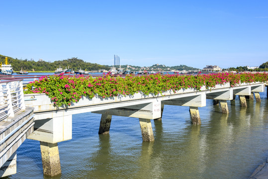 厦门海边栈桥