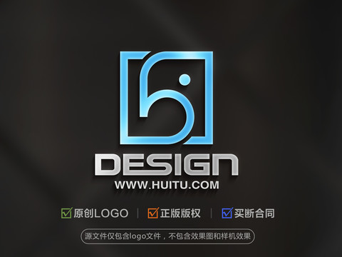 字母B大象LOGO