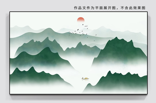 意境山水画