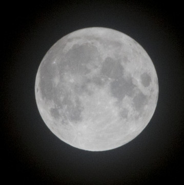 圆月圆月亮大月亮月球表面
