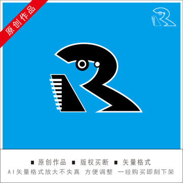 R兔logo