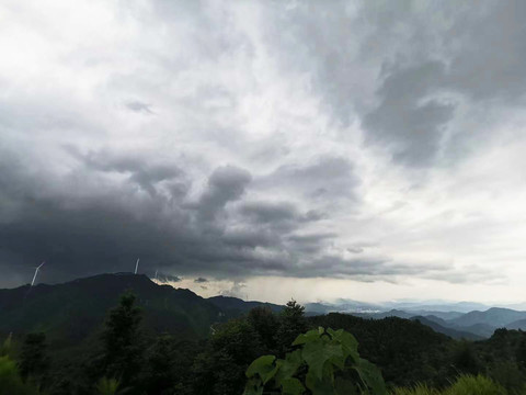 高山风电发电机