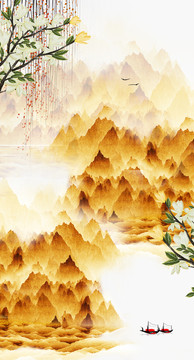 玄關山水畫