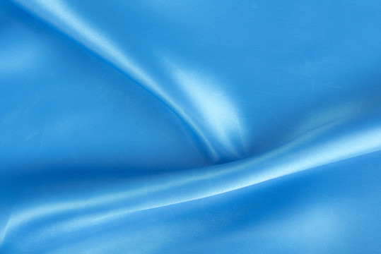 蓝色丝绸背景