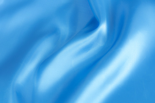 蓝色丝绸背景