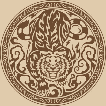 四神獸白虎