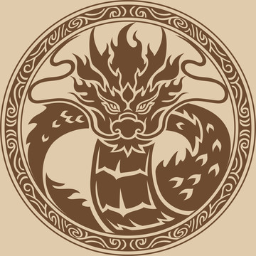 四神獸青龍繁