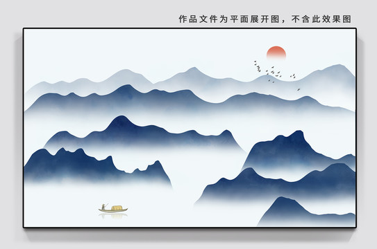 意境山水画