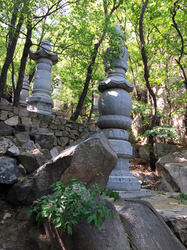 天津盘山塔林