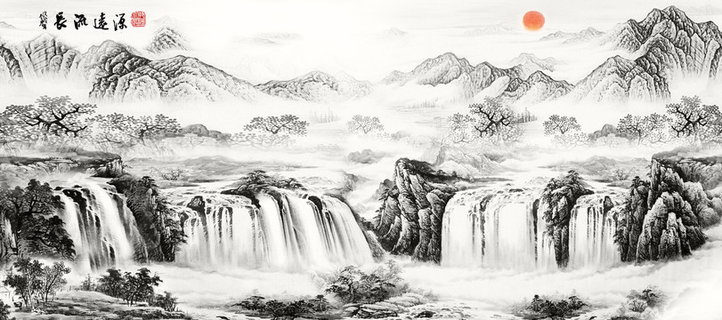 山水画