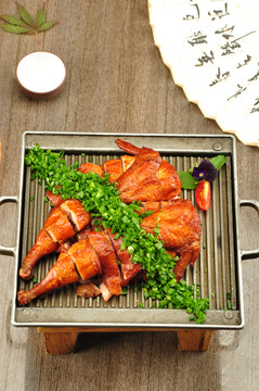 巫山葱烤鸡
