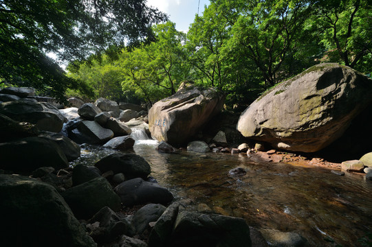 崂山北九水景区