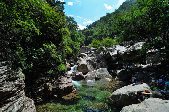 崂山北九水景区